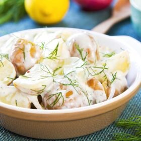 Creamy Potatoes and Dill