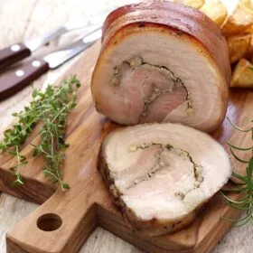 Stuffed Pork Roll
