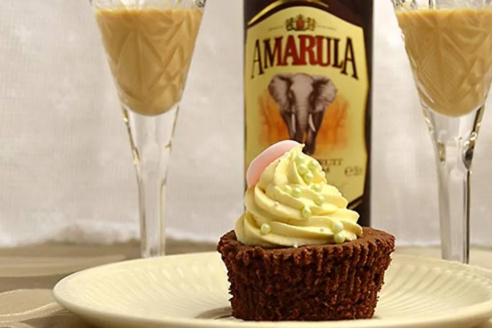 Amarula suklaa-muffinit