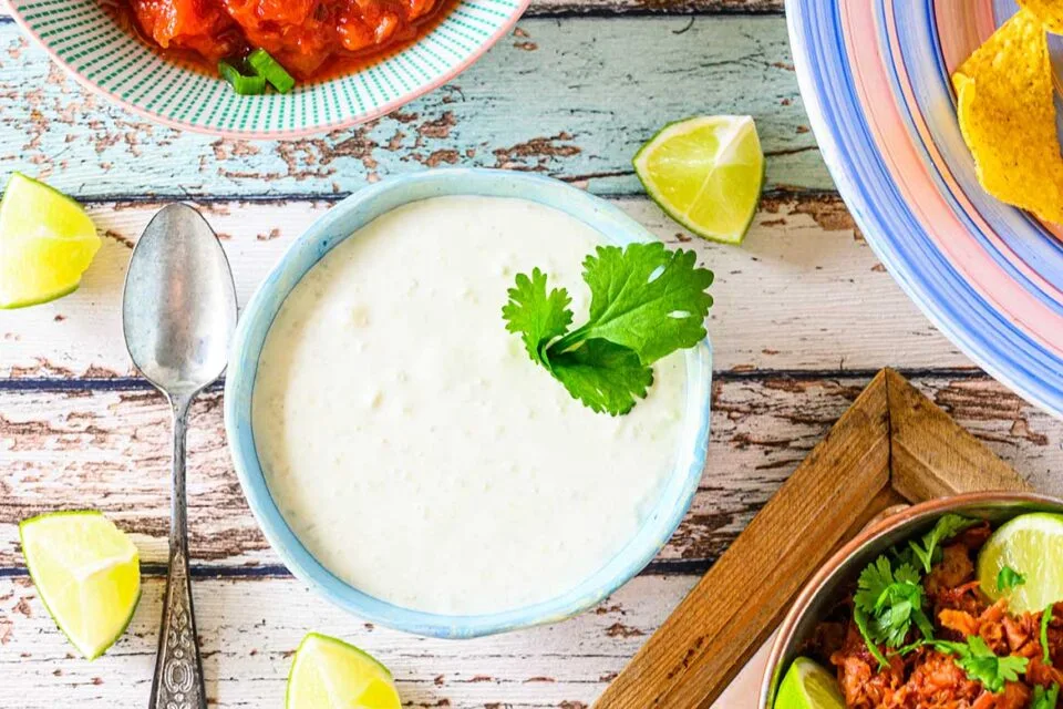Chevre-Avocado dip