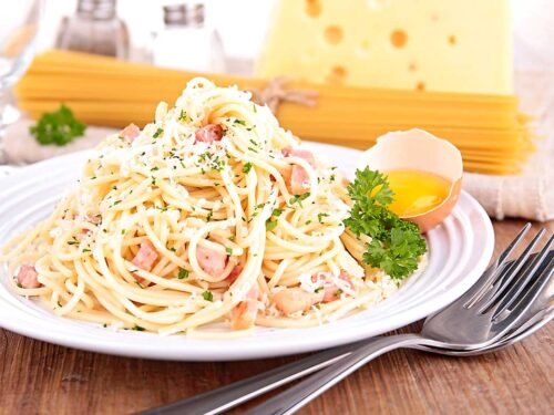 Pasta Carbonara - Flavorado