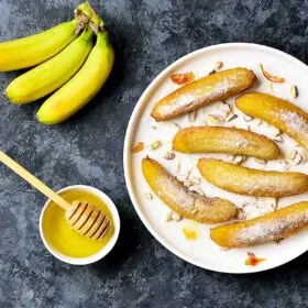 Friteeratut banaanit