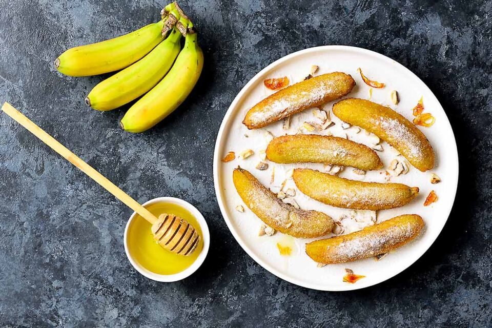 Friteeratut banaanit