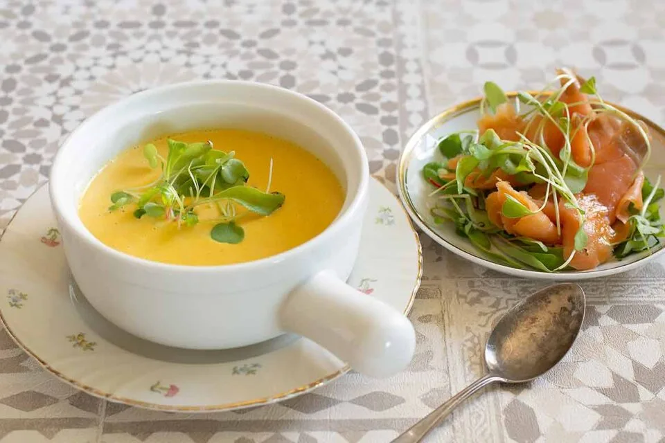 pureed vegetable soup