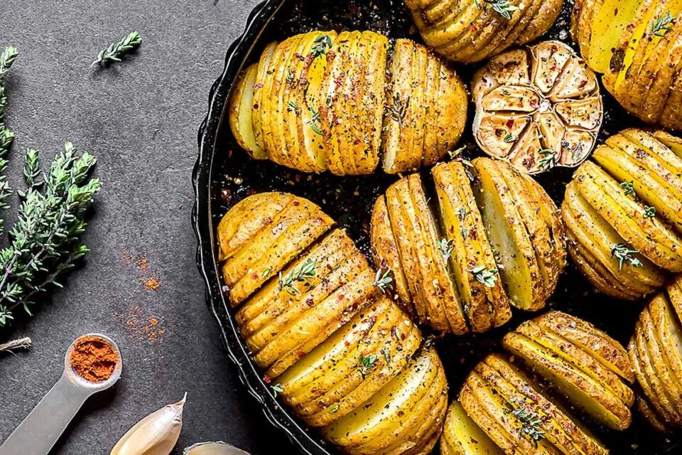 Hasselbackan perunat