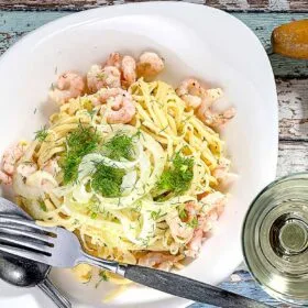 Katkarapupasta