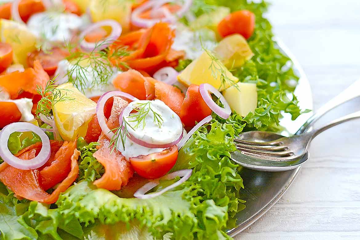 Savulohisalaatti Flavorado