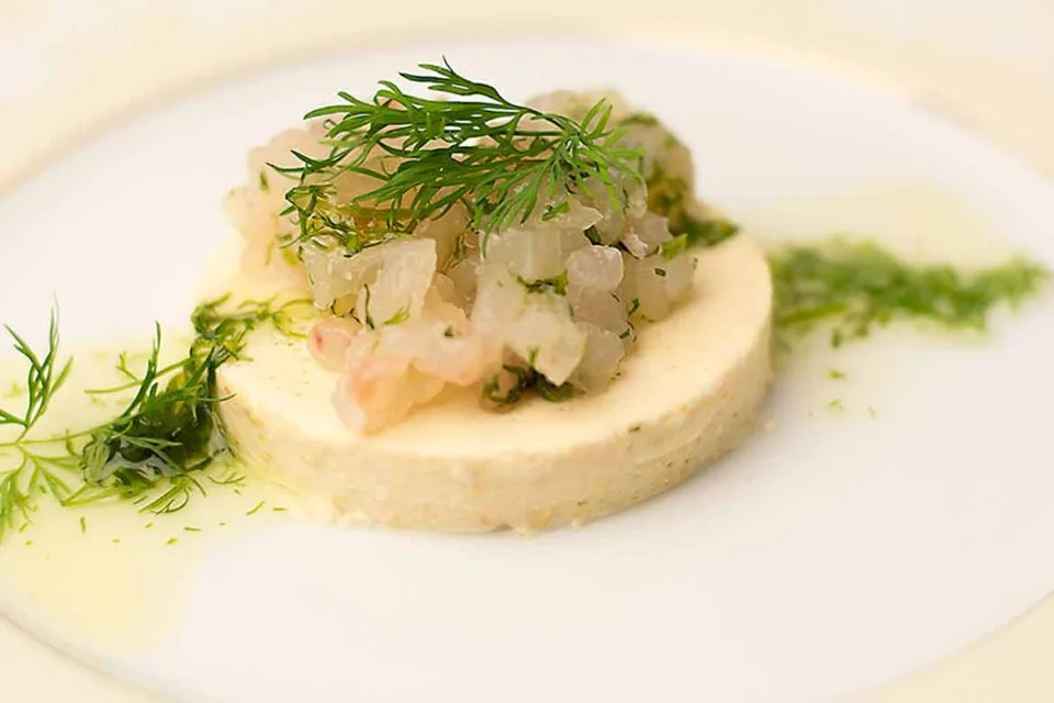 Sieni-panna cotta