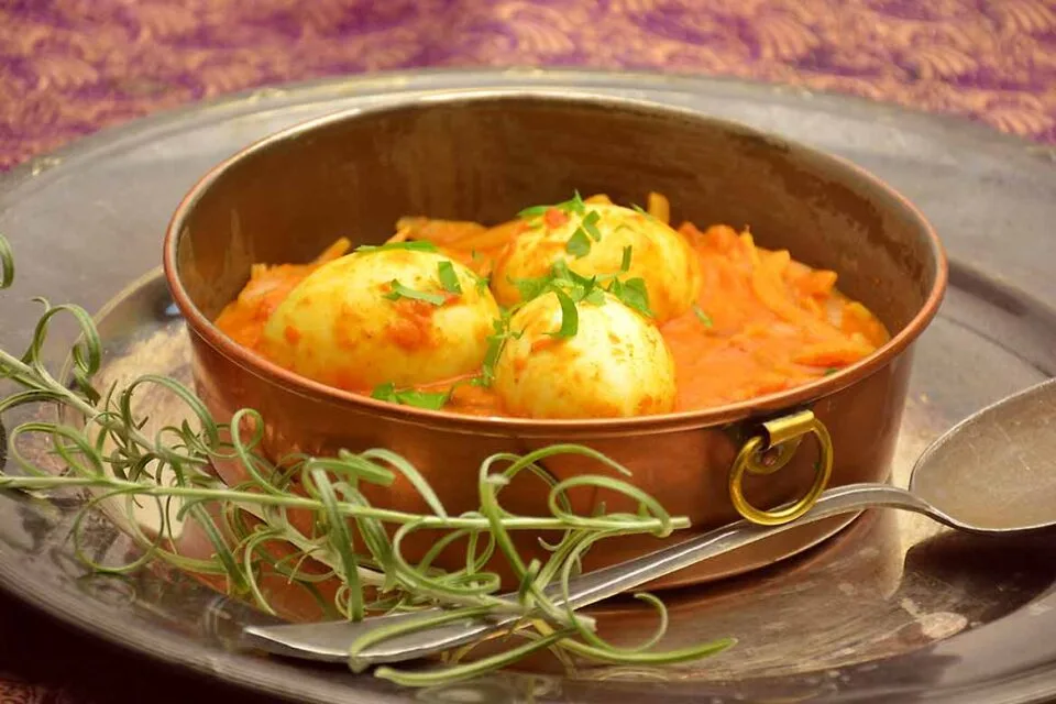 Kananmuna-Curry