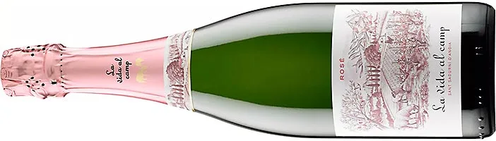 La Vida al Camp Rosé Cava Brut