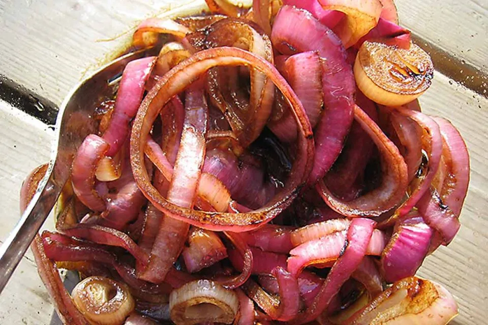 Marinated Red Onions