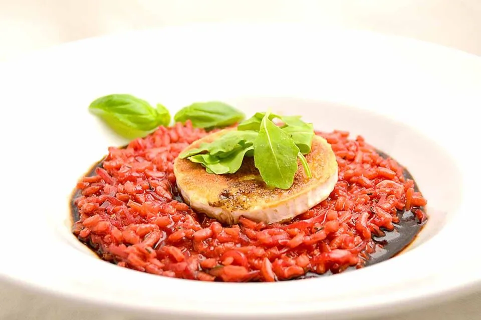 Punajuuririsotto