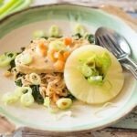 Quorn kookoskastikkeessa