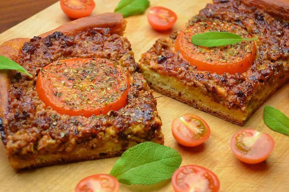 Saunaillan pizza
