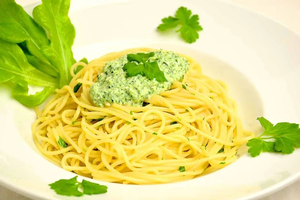 Pinaatti-ricottapasta