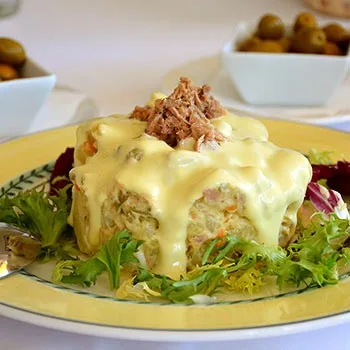 El restaurante del candado golf venalainen salaatti