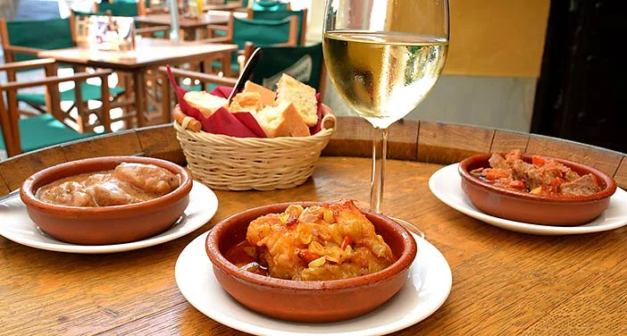 Malagan ravintolat El Gallo tapas
