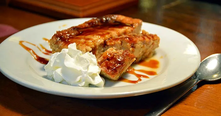Malagan ravintolat El Tapeo de cervantes flan