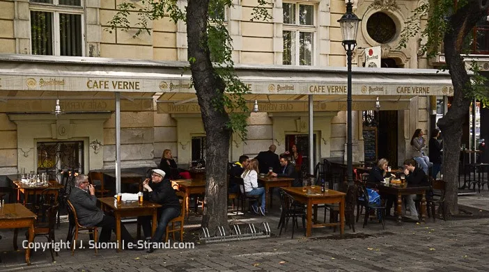 Beer Bratislava Verne cafe