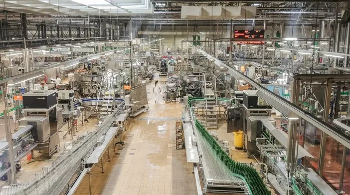 Pilsner urquell - pakkaushalli
