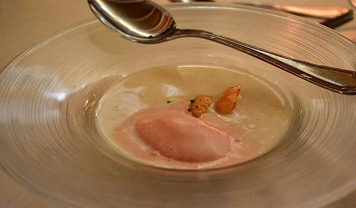 Restaurante Amador ajo blanco
