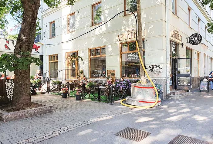 Wanha apteekki - terassi