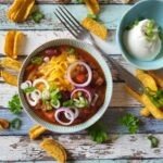 Tulinen chili pavuilla