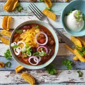 Spicy Beef & Bean Chili