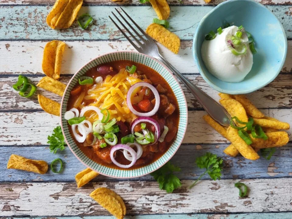 Spicy Beef & Bean Chili