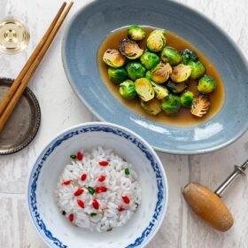 Sweet and Sour Brussels Sprouts