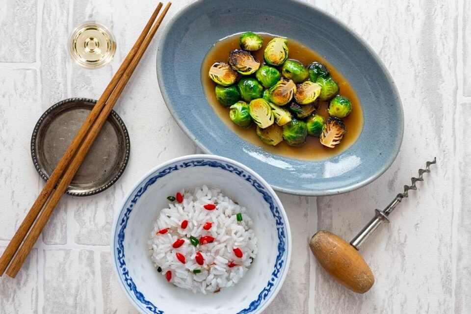 Sweet and Sour Brussels Sprouts